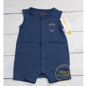 NWT Cat & Jack Blue Bodysuit 3-6M